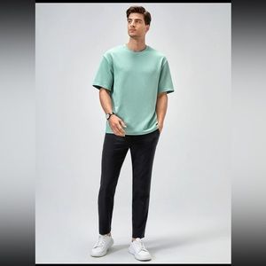 Solid Round Neck Tee